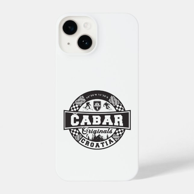 Čabar Originals iPhone 14 Hülle (Rückseite)