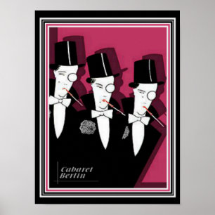 Cabaret Berlin Art déco Imprimer par Coles Phillip