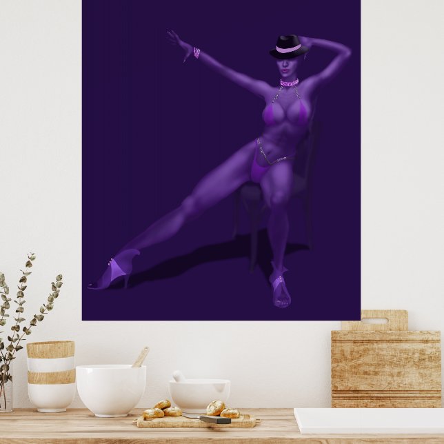 Cabaret Dancer - Poster (Küche)