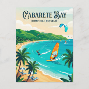 Cabarete-Bucht Dominikanische Republik Postkarte