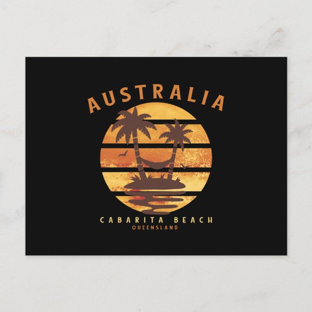 Cabarita Beach Queensland Postkarte (Vorderseite)
