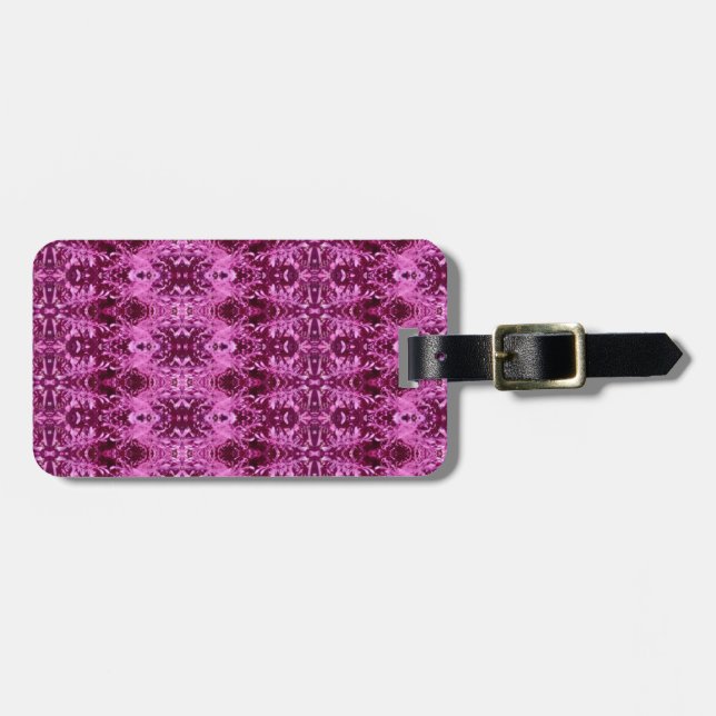 Cabbage Ikat Gepäckanhänger (Vorderseite horizontal)