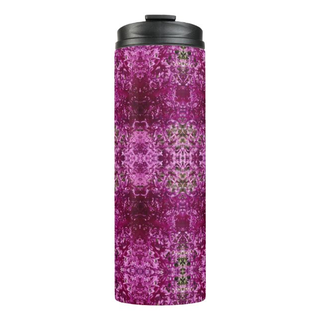 Cabbage Ikat Pouf Thermosbecher (Vorderseite)