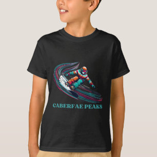 Caberfak Peaks Michigan Snowboarding T-Shirt