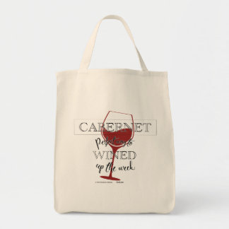 Cabernet -- Perfect to WINED up the week.  Tragetasche
