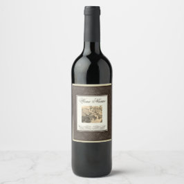 Cabernet Sauvignon Altes Weinetikett