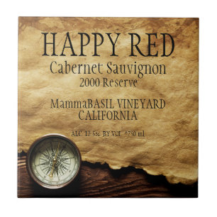 Cabernet Sauvignon Kachel! Fliese