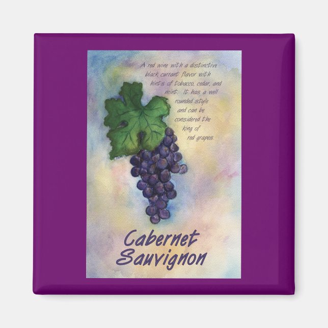 Cabernet Sauvignon Magnet (Vorne)
