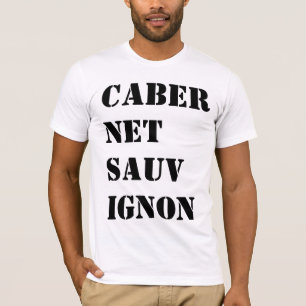 Cabernet-Sauvignon Wein-Shirt T-Shirt
