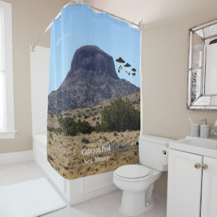 Cabezon Peak, Nouveau-Mexique Douche rideau
