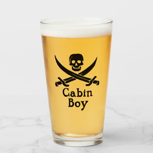 Cabin Boy Glas (Vorne (Gefüllt))