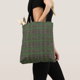 Cabin Forest Green Tartan Tasche