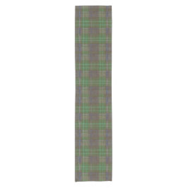 Cabin Forest Grün Tartan Kurzer Tischläufer