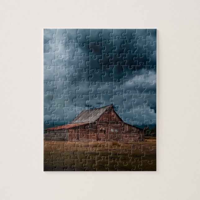 CABIN Gewitter SKY JIGSAW PUZZLE (Vertikal)