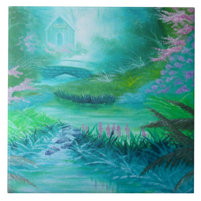 Cabin in the Woods Fliese (Vorderseite)