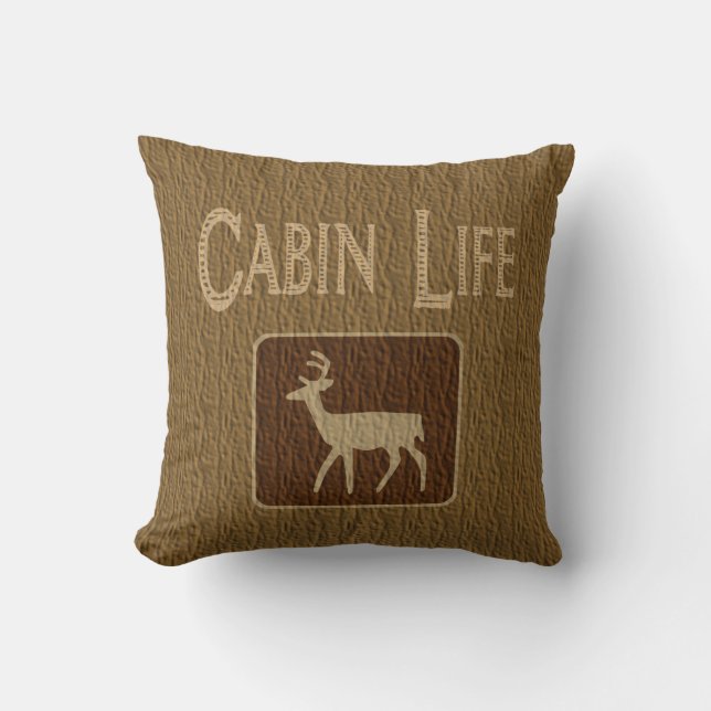 Cabin Life Pillow Kissen (Vorderseite)