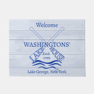 Cabine Cottage Lake House Portes mats Portes tapis