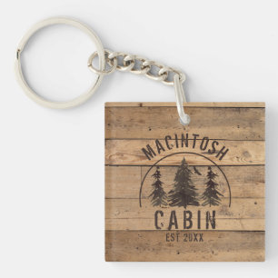 Cabine Rustic Wood Photo personnalisée