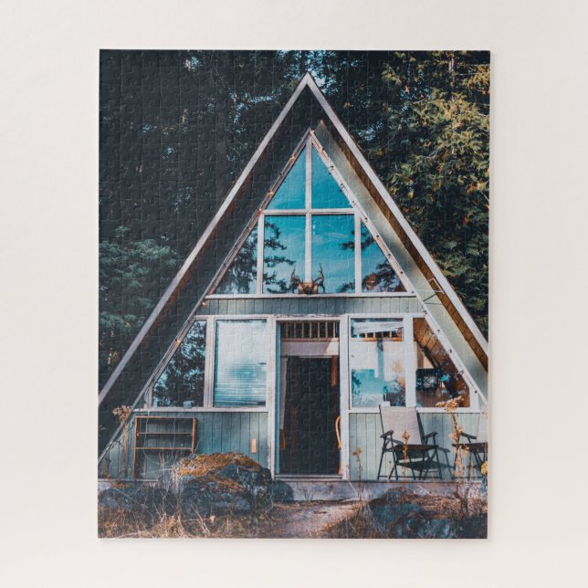 Cabine RUSTIQUE A-FRAME JIGSAW PUZZLE (Vertical)