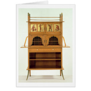 Cabinet de citronnier de Ceylan avec les panneaux