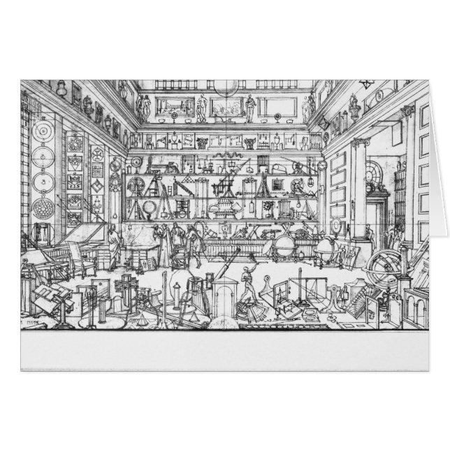 Cabinet de physique, 1687 (Devant horizontal)