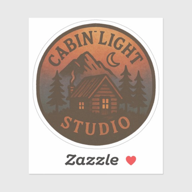 CabinLight Studio Rundumaufkleber Aufkleber (Blatt)