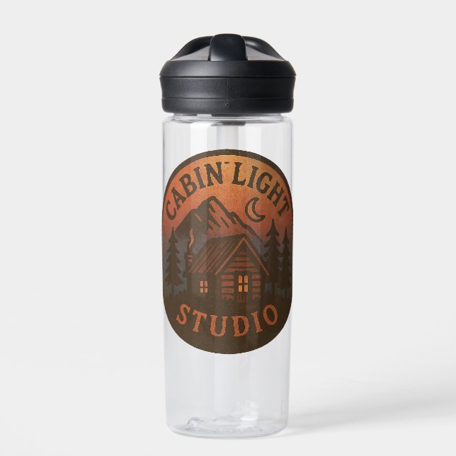 CabinLight Studio Wasserflasche Trinkflasche (Vorderseite)