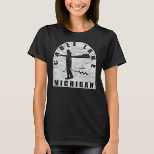 Cable Lake Ice Fischen T-Shirt