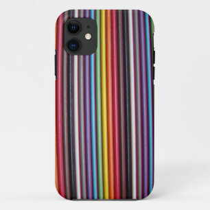 Câble Rainbow Ribbon Texture iPhone 5 Coque