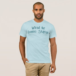 Câblée pour T-shirt État Iconique