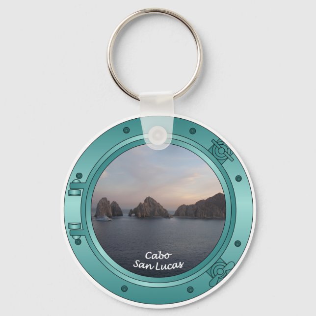 Cabo bei Sonnenuntergang Schlüsselanhänger (Vorderseite)