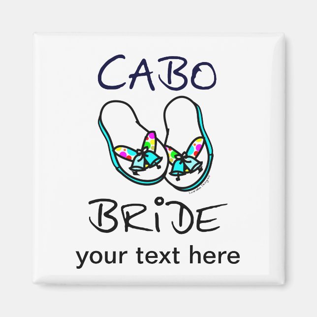 Cabo Bride Magnet (Vorne)