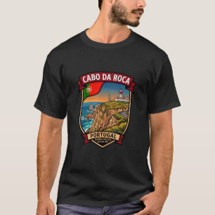 Cabo da Roca Europas westlichster Punkt T-Shirt