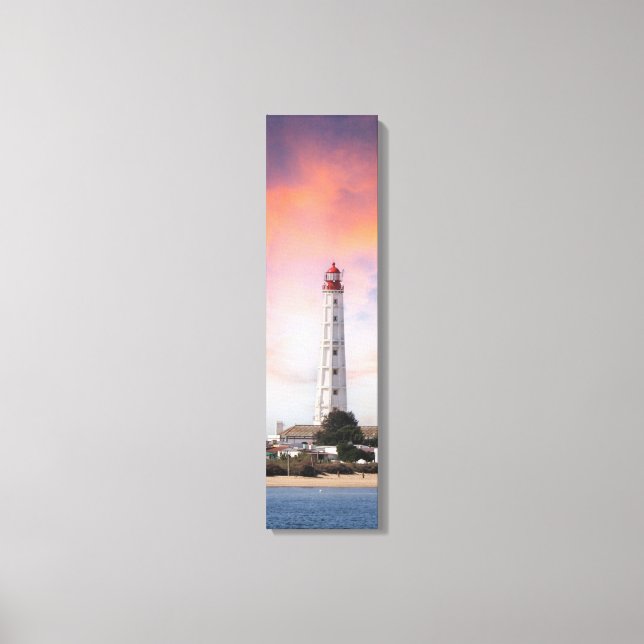 Cabo de Père Noël Maria Lighthouse Toile Verte Art (Recto)