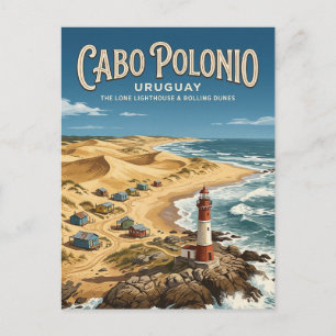 Cabo Polonio Postkarte