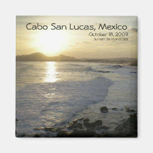 Cabo San Lucas Ansicht vom Sonnenuntergang DA Mona Magnet