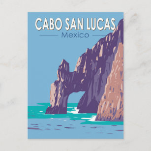 Cabo San Lucas Arch Mexiko Kunst, Dichtung und Mus Postkarte