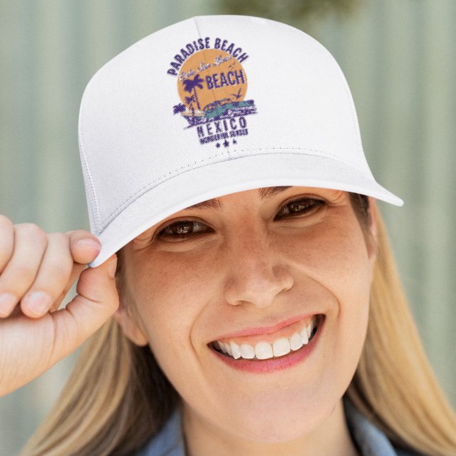 Cabo San Lucas Beach Mexico | Paradise Beach Truckerkappe (Von Creator hochgeladen)