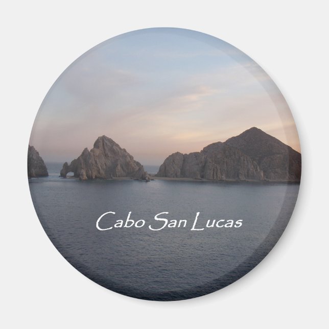 Cabo San Lucas bei Sonnenuntergang Magnet (Vorne)