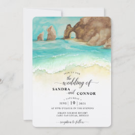 Cabo San Lucas | El Arco | HOCHZEIT IN URLAUBSORT Einladung