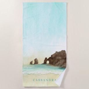 Cabo San Lucas El Arco Personalisiert Beach To Strandtuch