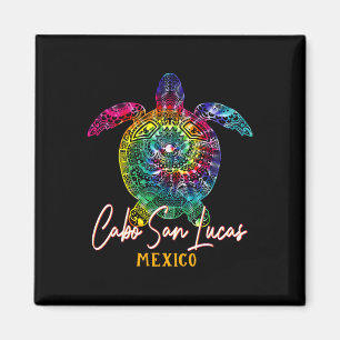 Cabo San Lucas Gefärbte Krawatte Sea Turtle Matchi Magnet