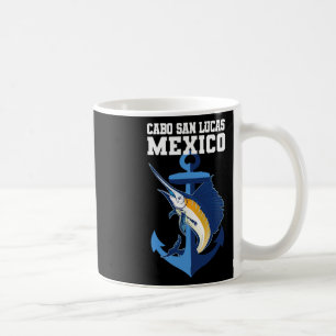 Cabo San Lucas Marlin Angelangeln Abenteuer Anker Kaffeetasse