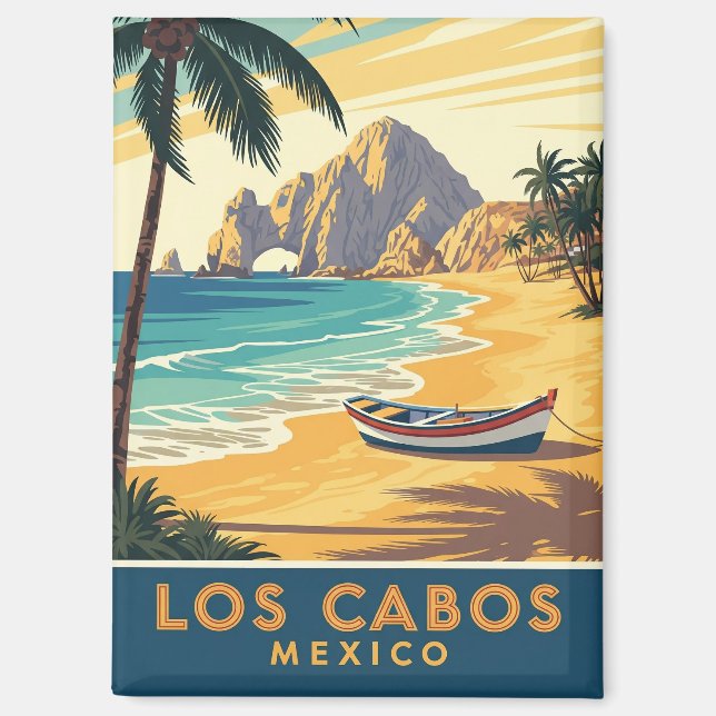 Cabo San Lucas Mexico El Arco Reisen Magnet (Vorderseite)
