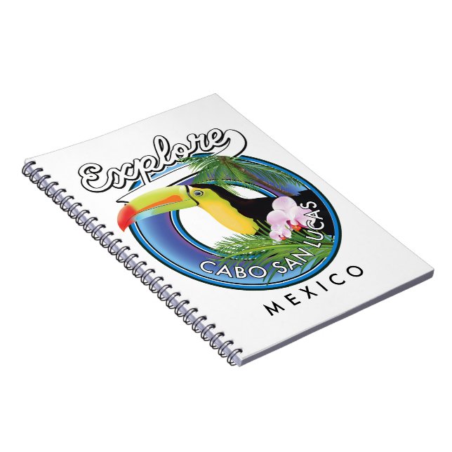 Cabo san lucas mexico Reisepflaster erkunden Notizblock (Rechte Seite)