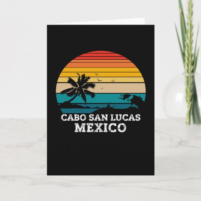 CABO SAN LUCAS MEXIKO KARTE (Vorderseite)