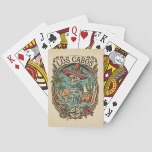 Cabo San Lucas Mexiko Reise Spielkarten