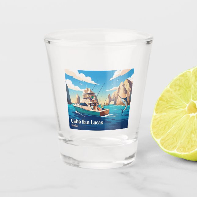Cabo San Lucas Mexiko Schnapsglas (Vorderseite)