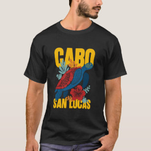 Cabo San Lucas Mexiko Urlaub Meeresschildkröte Blu T-Shirt