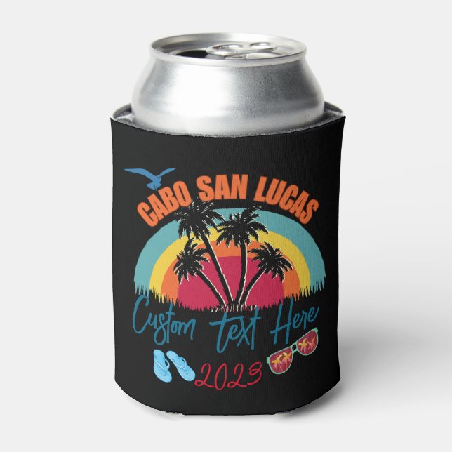 Cabo San Lucas Mexiko Urlaub Personalisierung Dosenkühler (Kanne Vorderseite)